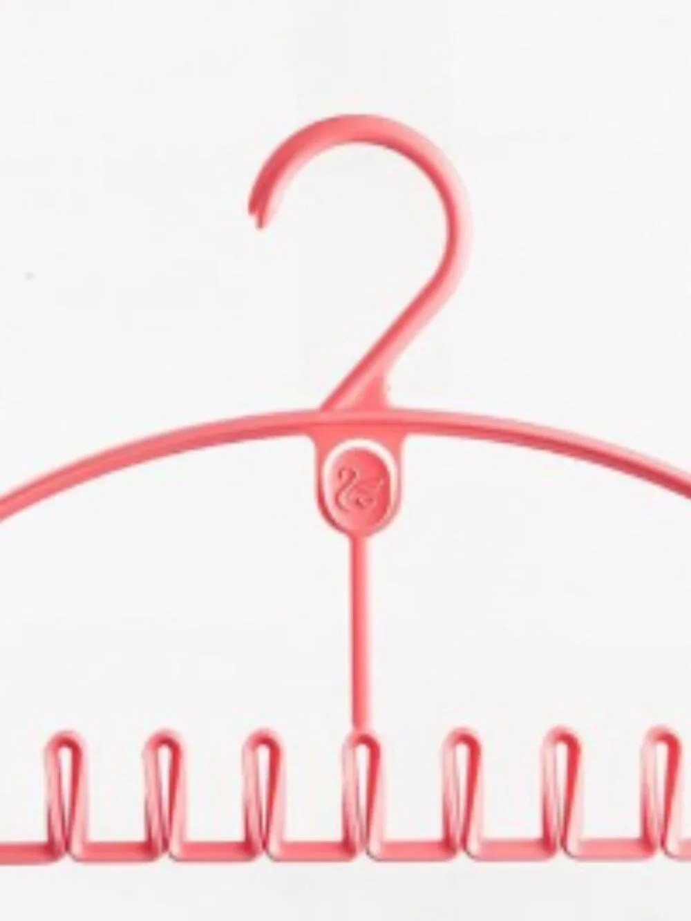 Multifunctional  Hanger Suitable for Scarves Ties Bras Lot of 2 Pink